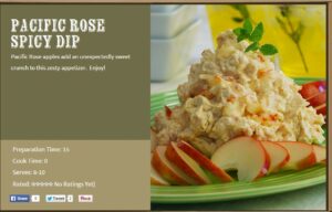 Pacific Rose Spicy Dip March 2015