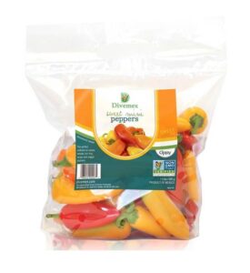 mini peppers in a bag